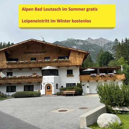 W4 Haus Ganghofer Apartment Leutasch Exterior photo